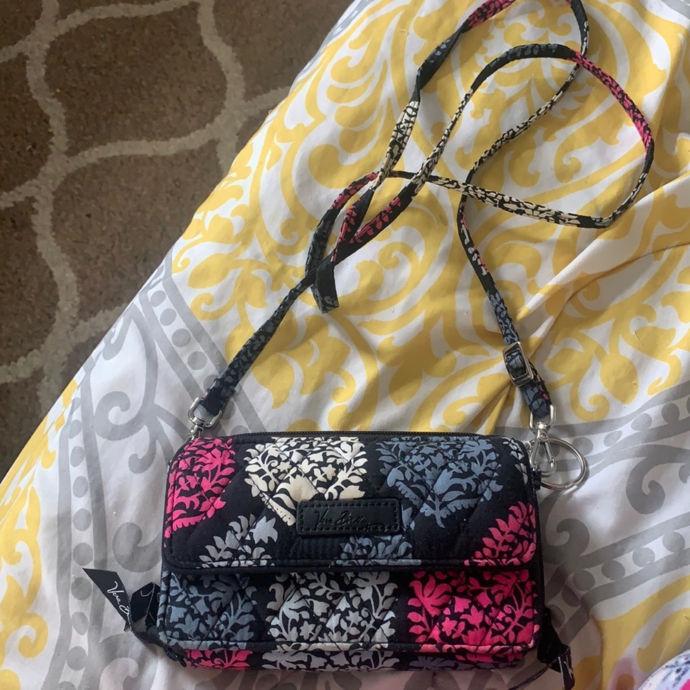 Colorful Vera Bradley mini phone purse